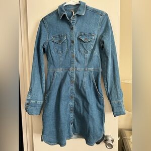 Free People denim dress